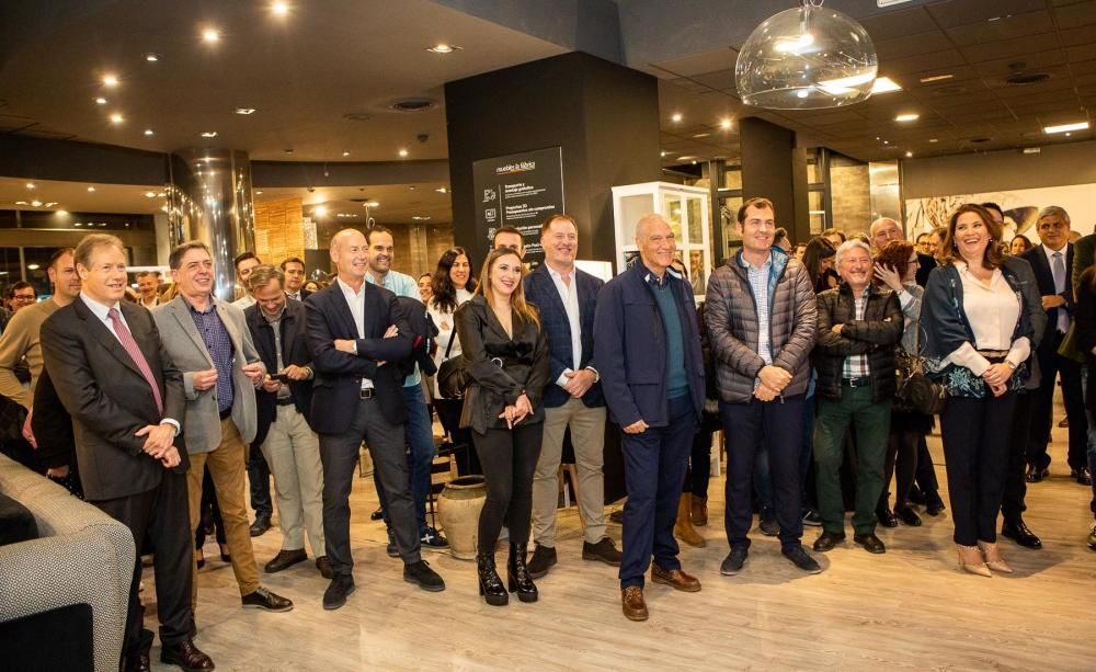 Fiesta de reinauguración de la tienda de Muebles La Fábrica en València.