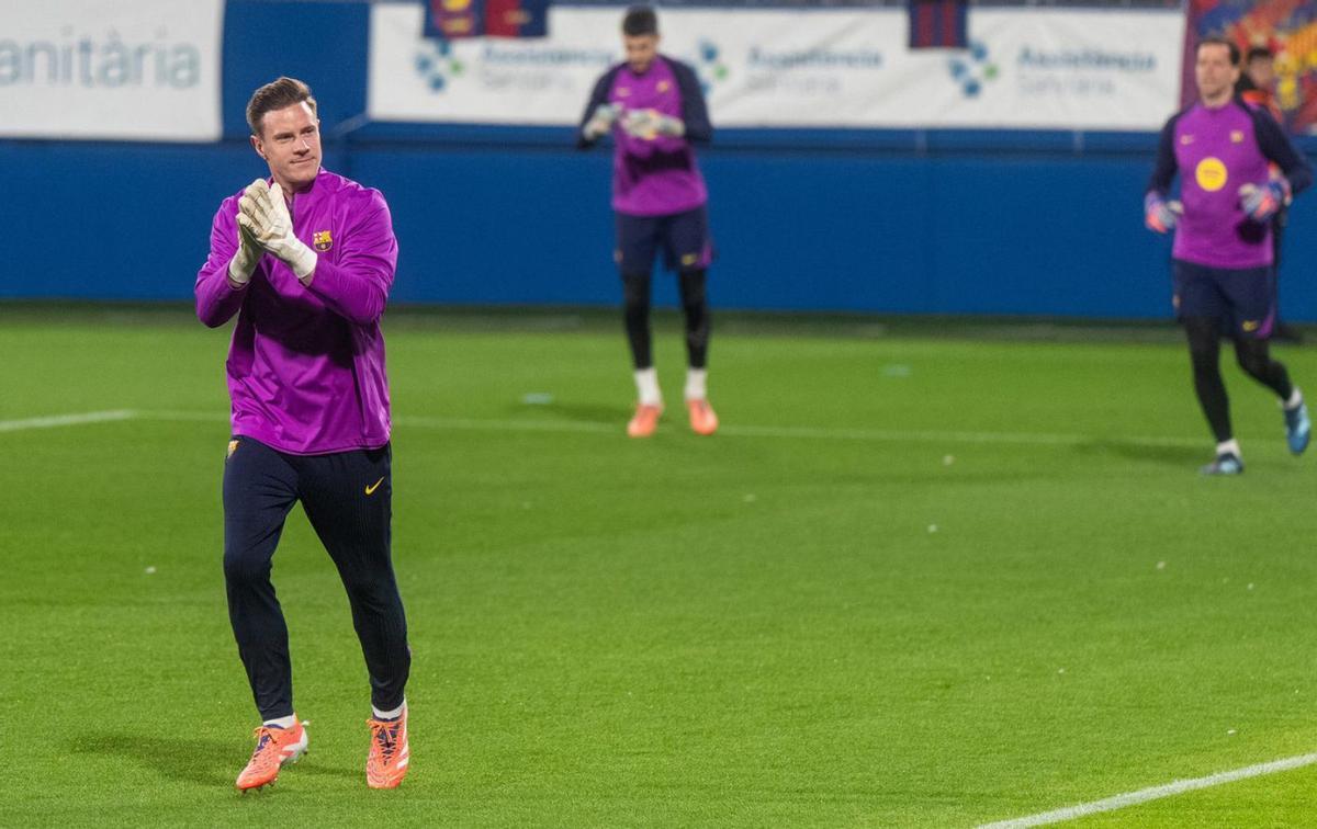 L’alta fitxa de Ter Stegen dificulta la cessió al Girona