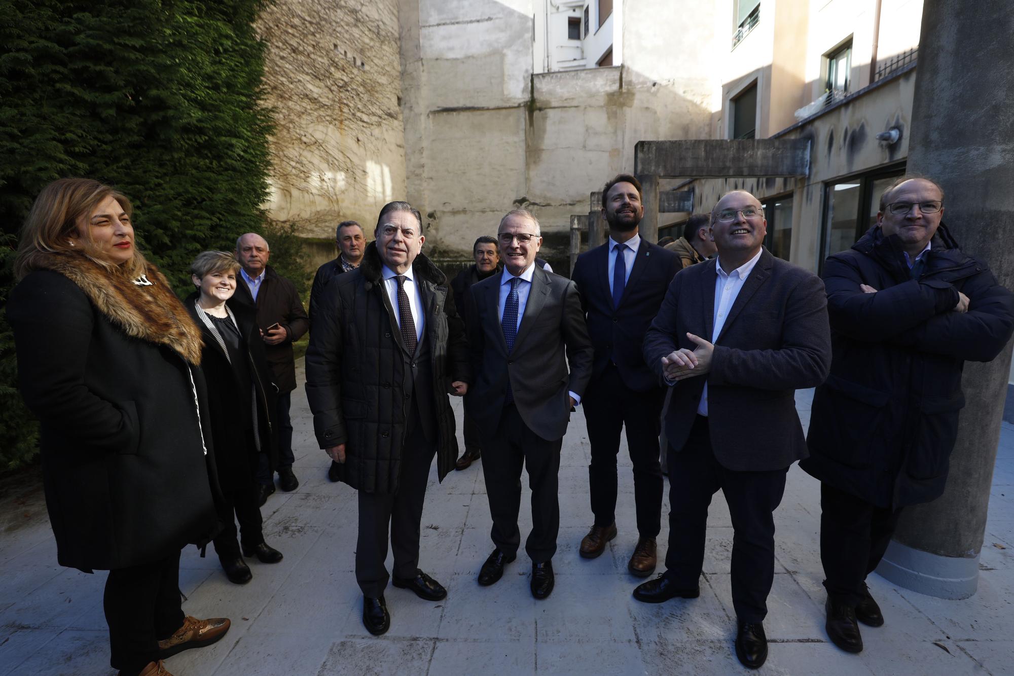 EN IMÁGENES: Miguel Tellado, el vicesecretario general del Partido Popular, de visita en Oviedo