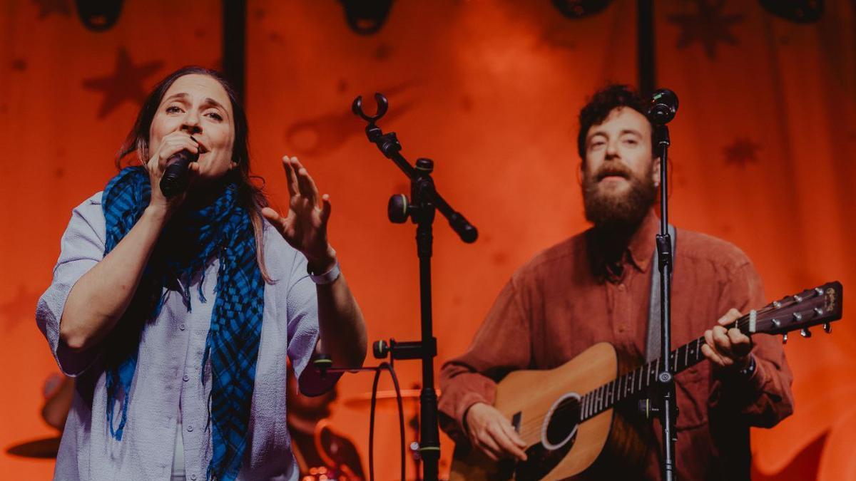 Sempere, durant un concert