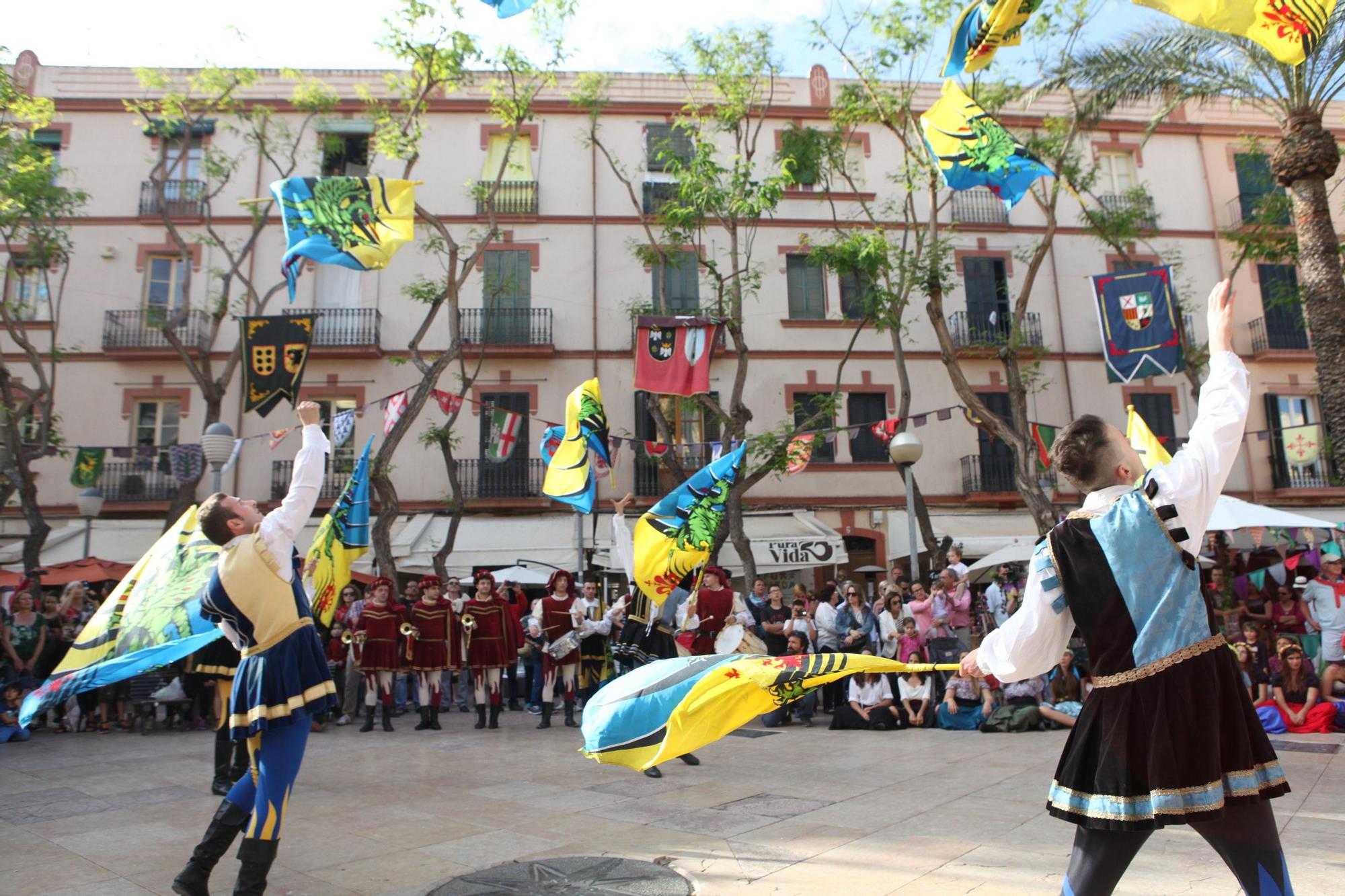 Edición de 2014 de la Feria Medieval de Ibiza.