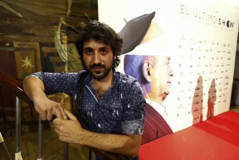 Preestreno de la serie de Aragón TV, 'El último show'