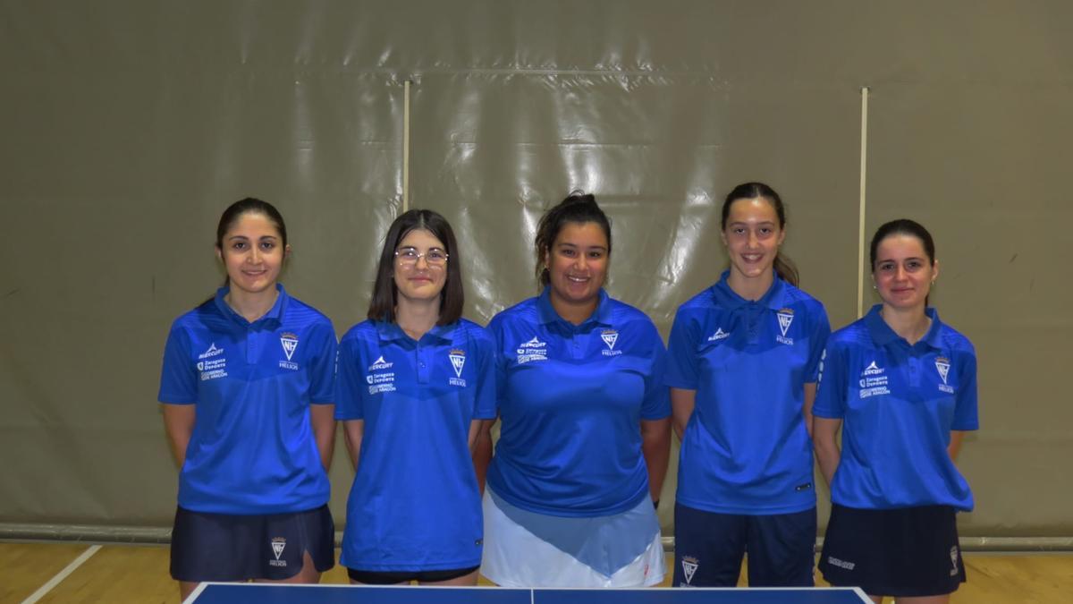 El equipo de Helios de División de Honor femenina.