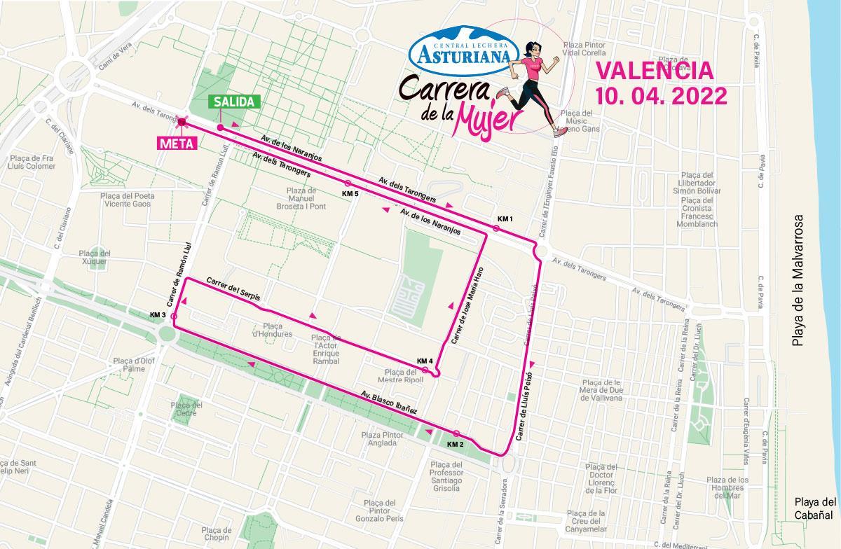 Recorrido CM Valencia 2022