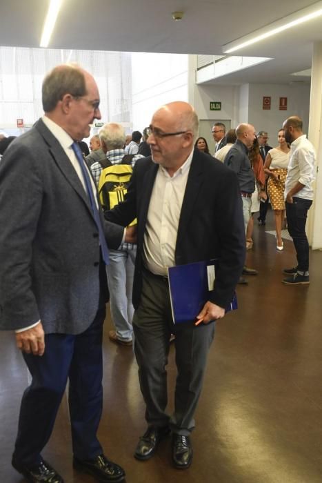 CANARIA. CABILDO INSULAR. LAS PALMAS DE GRAN CANARIA. Firma del pacto de Gobierno del Cabildo de Gran Canaria y presentación de las líneas estratégicas de trabajo. Fotos: Juan Castro  | 26/07/2019 | Fotógrafo: Juan Carlos Castro