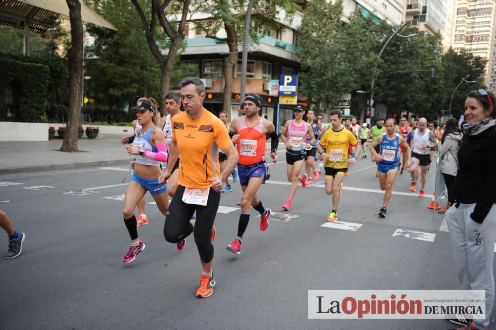 Murcia Maratón. Salida