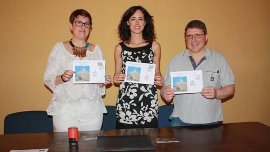 Correos dedica un matasellos al castillo de Cocentaina