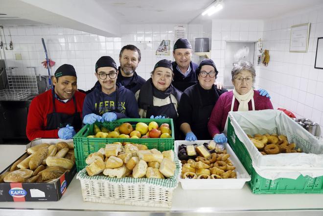 Los comedores sociales de Vigo dan de comer a más de 400 personas cada día