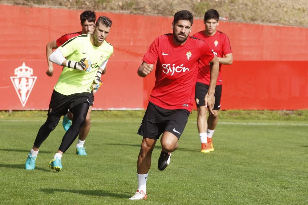 Entrenamiento del Sporting