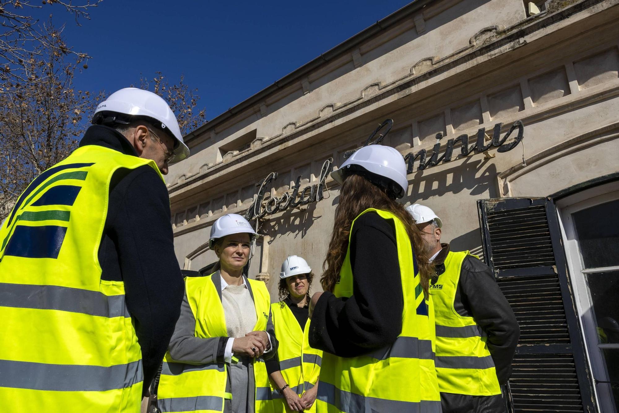 Así será la rehabilitación del hostal Términus en Palma