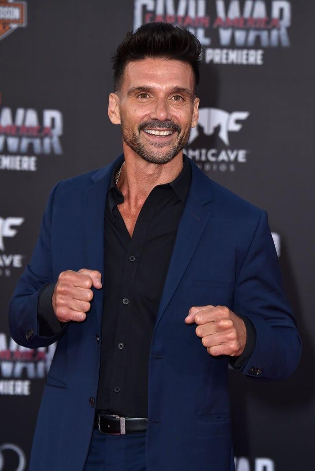 Frank Grillo, en la première de Capitán América: Civil War en Los Ángeles.