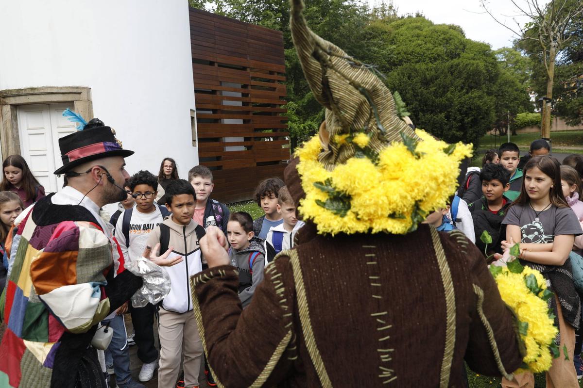 Avilés. Parque Ferrera. Día de Les Lletres