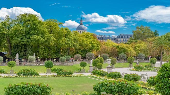 Luxembourg Gardens, Jardines