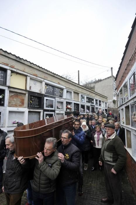 Funeral de Ignacio Fernández, exalcalde de San Martín del Rey Aurelio