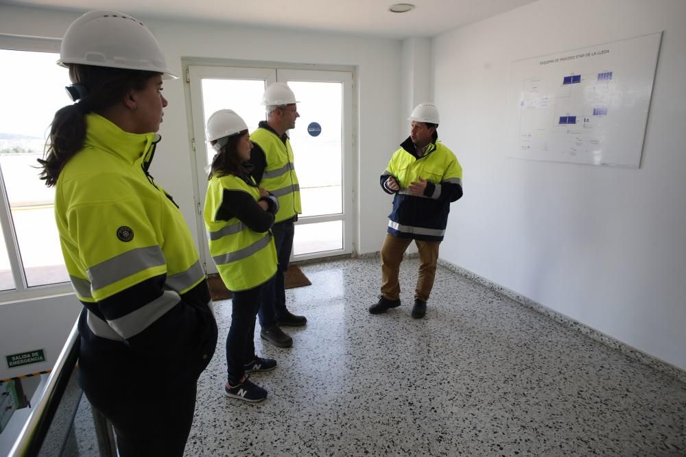 Visita guiada a la depuradora en Avilés