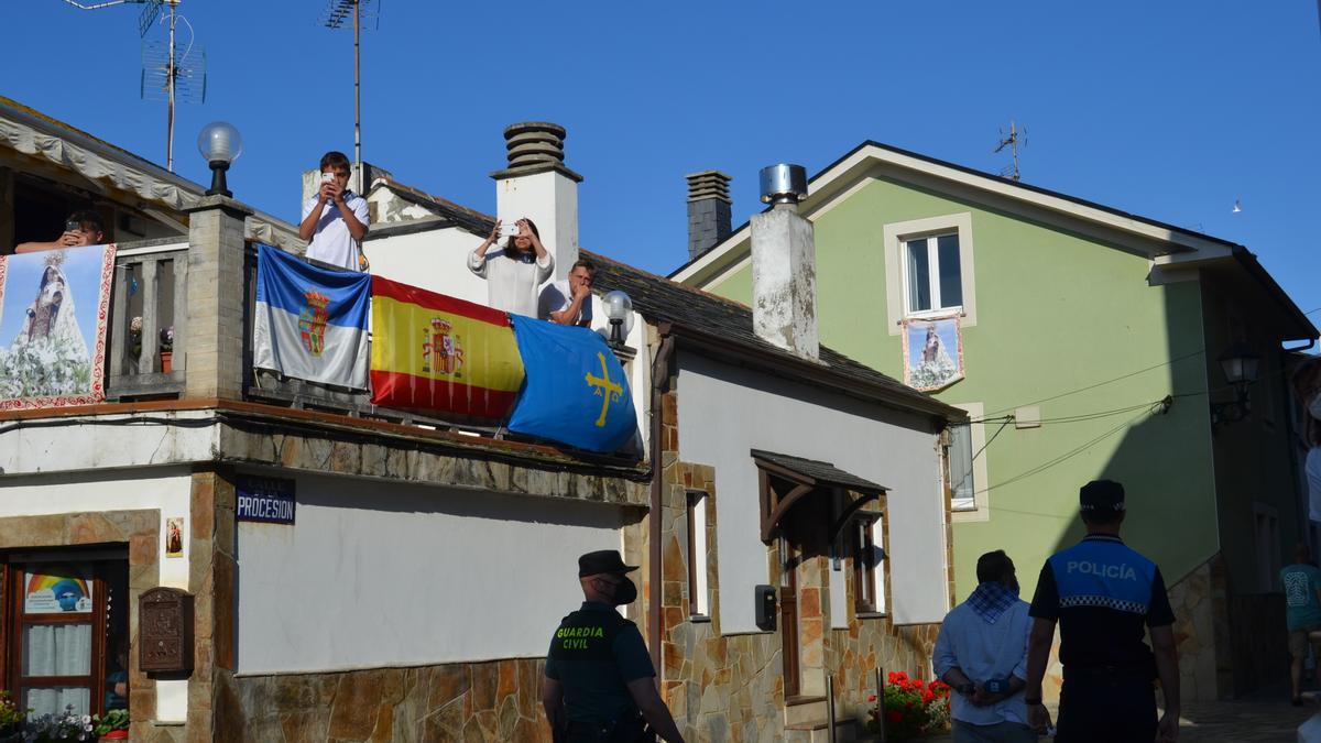 Celebración del Carmen en Tapia