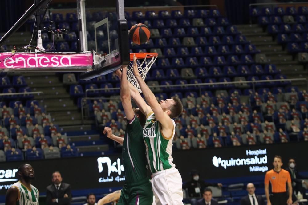 Partido de la Liga Endesa entre el Unicaja y el Real Betis