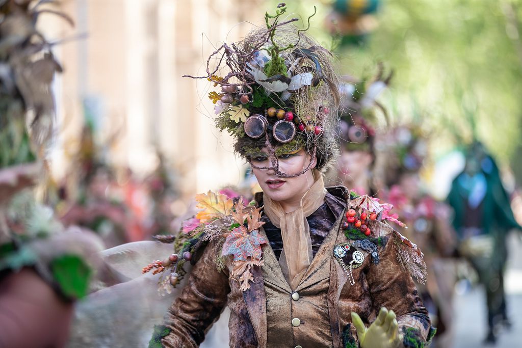 Desfile de la Batalla de las Flores en Murcia