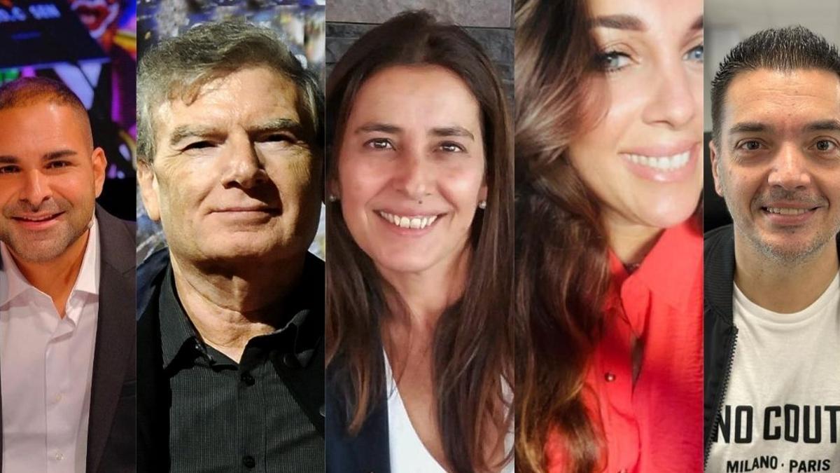 Manoj Daswani, Pablo Afonso, Luisa de Vera, Sary Martín y Juanjo Ramos , miembros del jurado paralelo de El Día