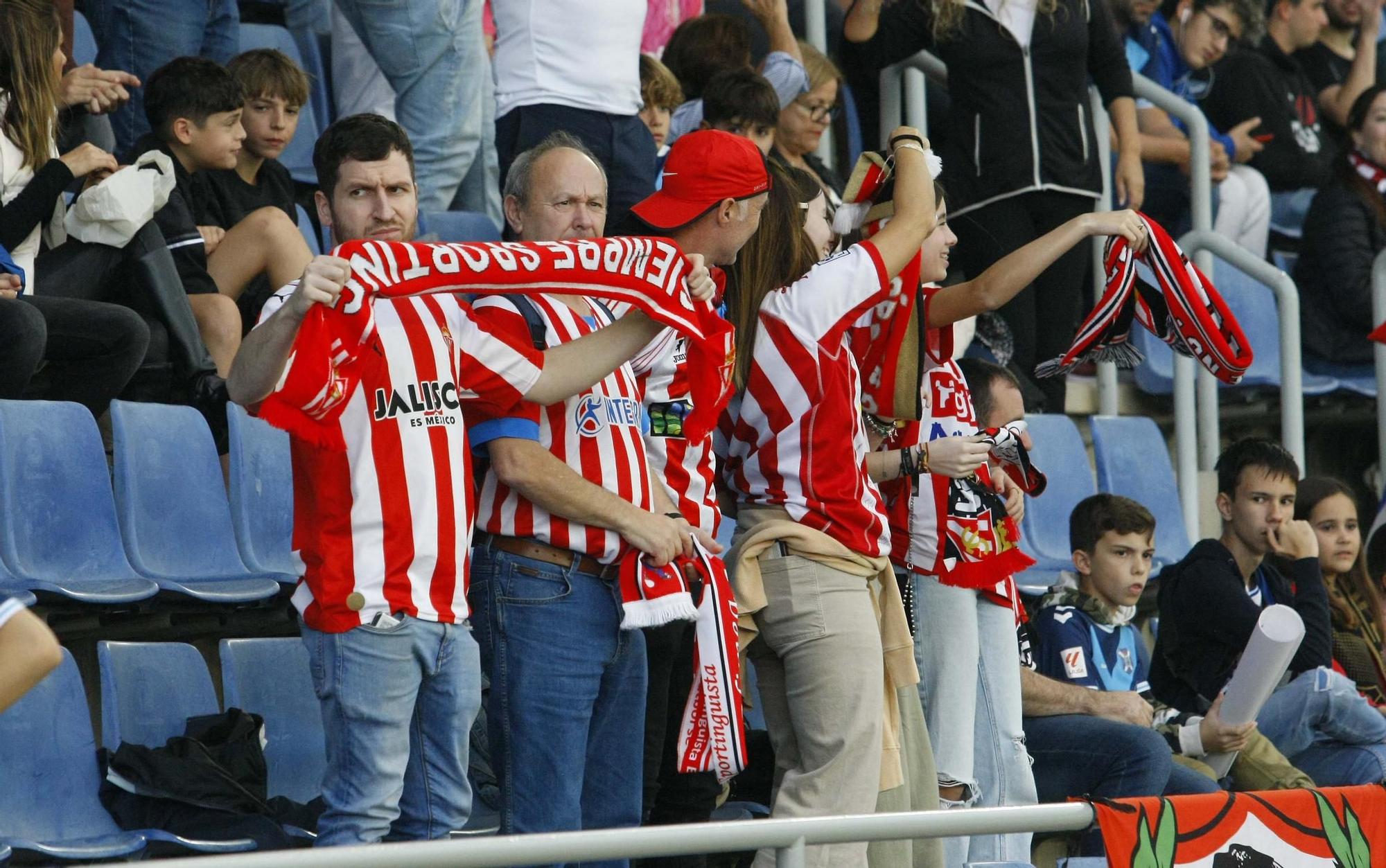 Así fue el partido entre el Sporting y el Tenerife