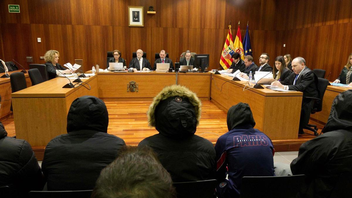 Imagen del juicio celebrado en Zaragoza.