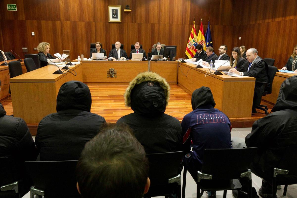 Imagen del juicio celebrado en Zaragoza.