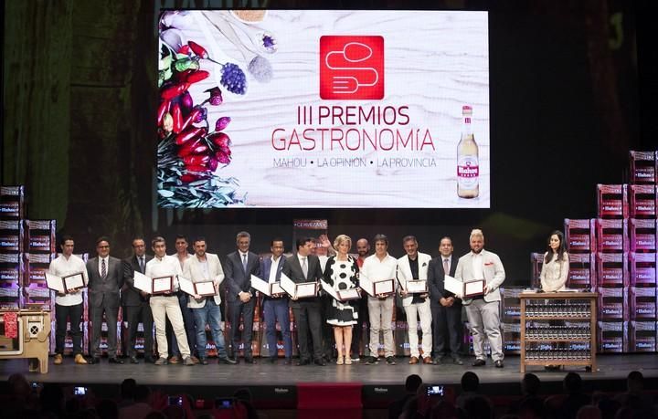 22/06/2016.GASTRONOMIA.Gala de entrega de los III Premios de Gastronomía Mahou La Opinión La Provincia..