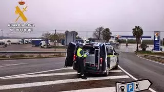 Investigado un vecino de Montijo tras dar positivo en drogas cuando conducía un camión