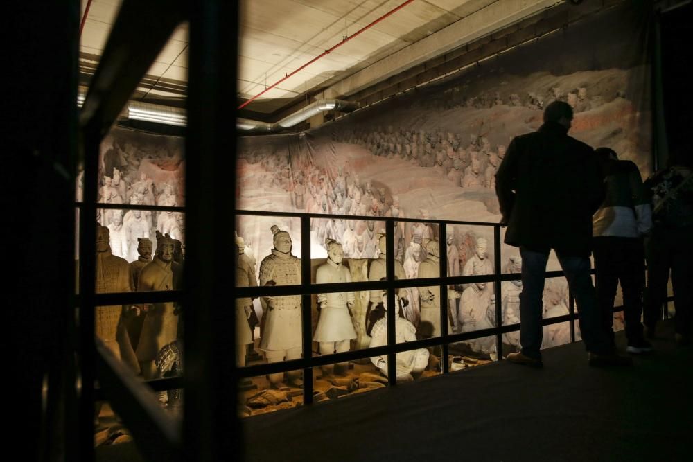 Exposición de los Guerreros de Xi'an en Los Prados