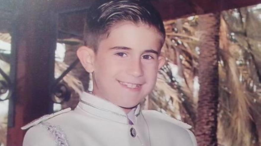 Alberto Camarasa representará al niño Sant Vicent en la procesión en honor al patrón