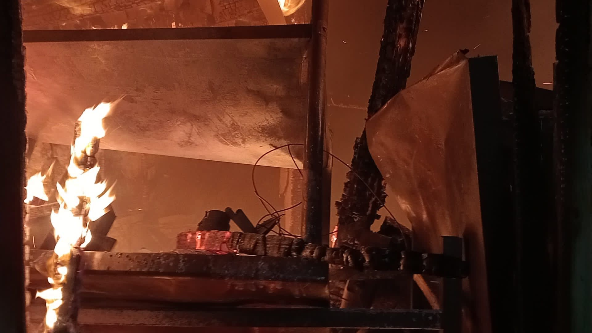 Galería: Incendio en un restaurante en Formentera