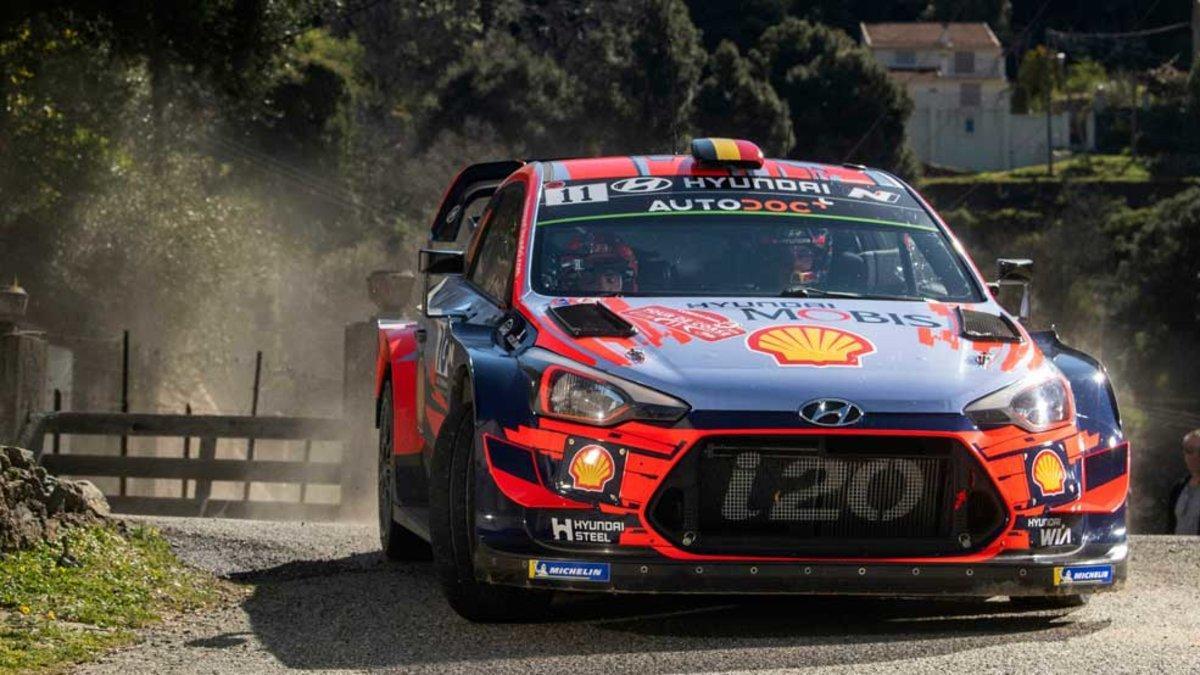 Thierry Neuville, sorprendente ganador en Córcega