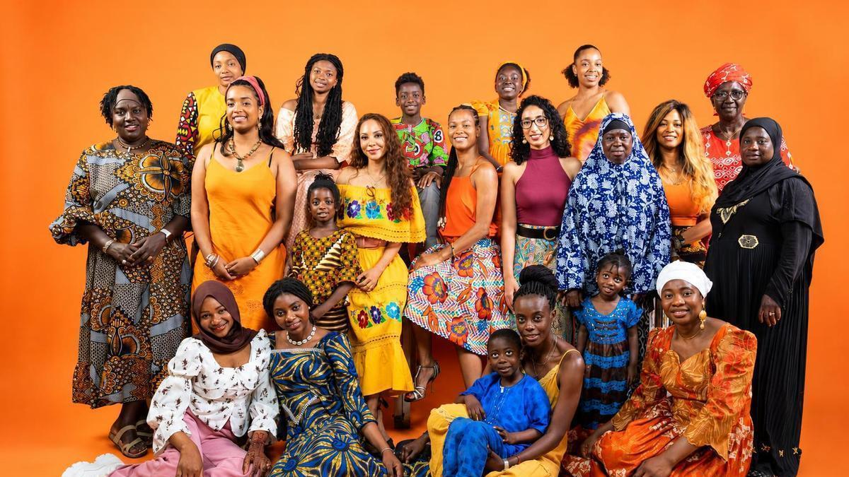 Mujeres africanas y afrodescendientes participantes en la campaña del décimo aniversario