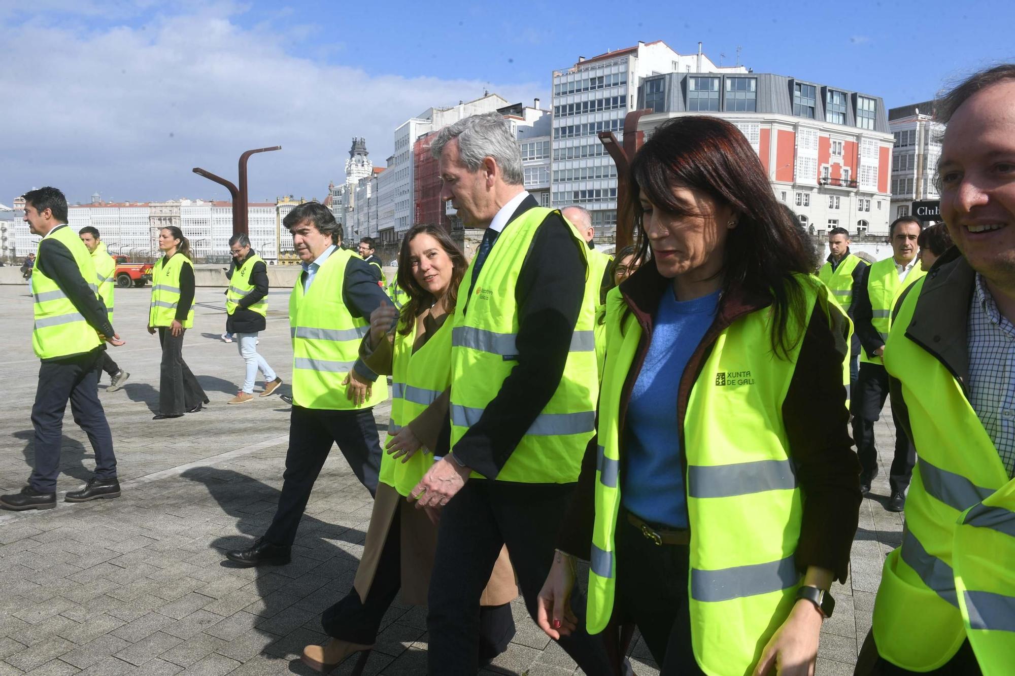 La plataforma de baño en O Parrote, prevista para 2023, apunta a finales de este verano