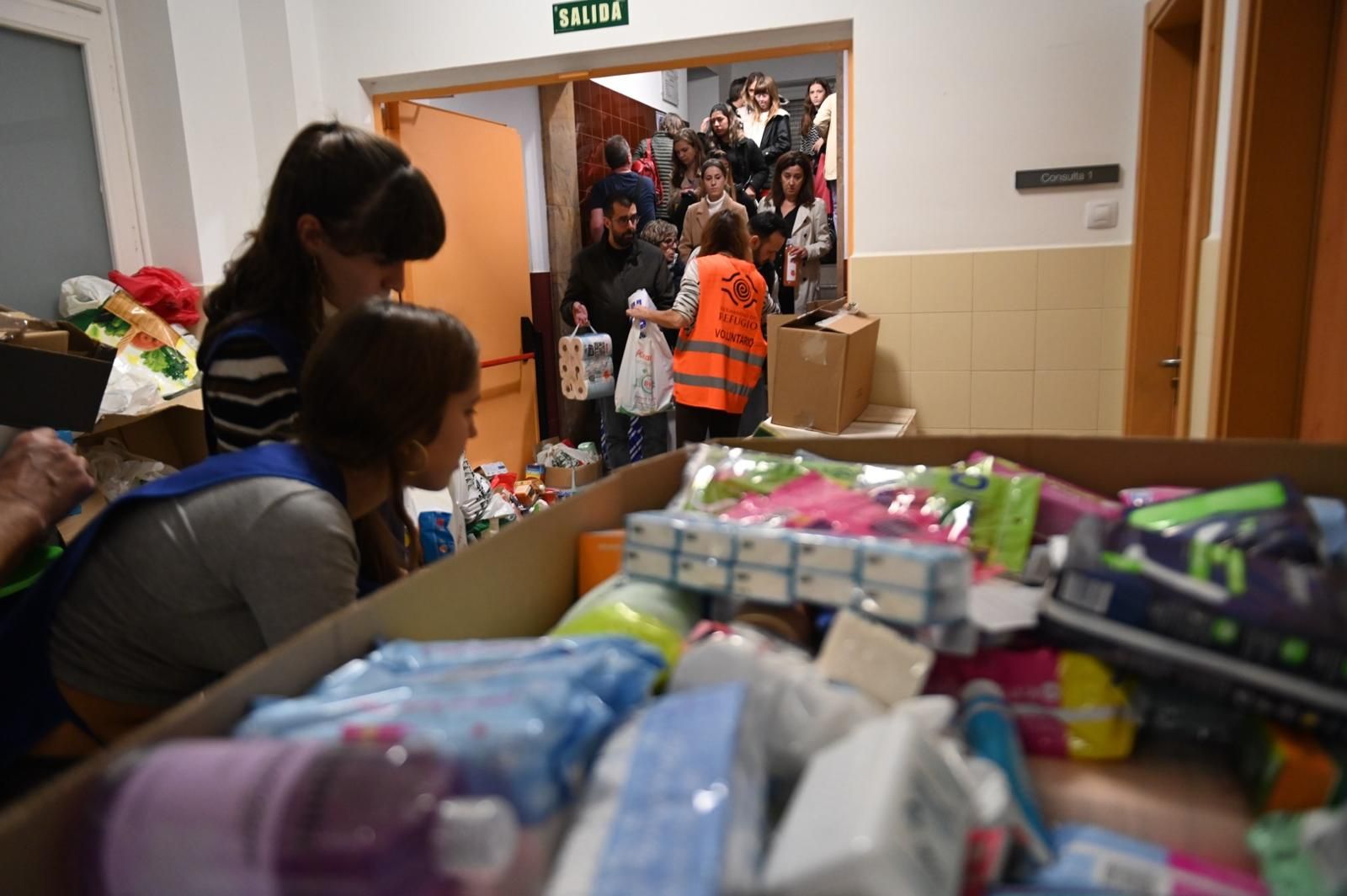 En imágenes | Campaña del Banco de Alimentos para ayudar a Valencia