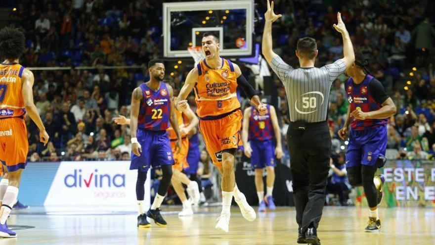 El Valencia Basket se carga al Barça y asegura nuevo rey en Málaga