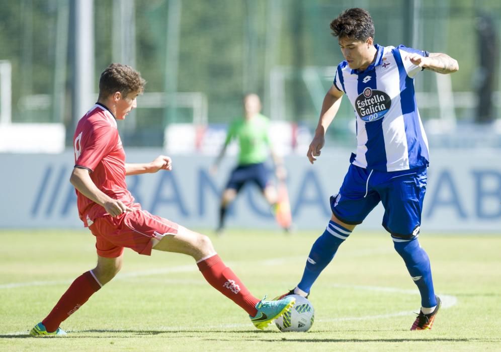 El Fabril golea al Compos con 5 goles de Pinchi