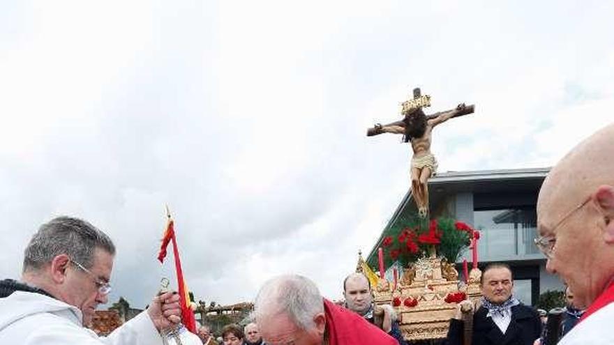 Procesión del Cristo del Socorro el 5 de febrero de 2018.