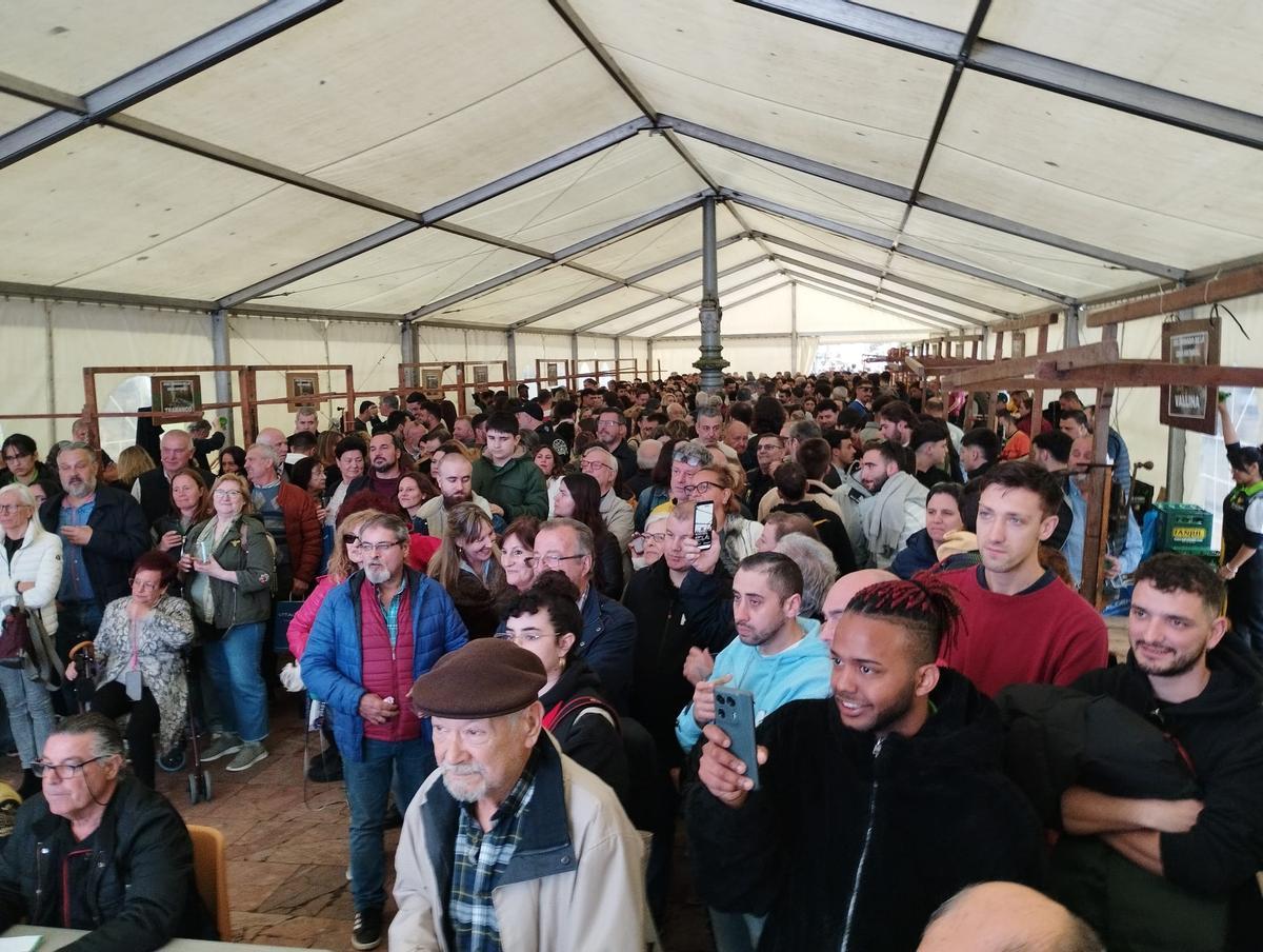 Asistentes al festival.
