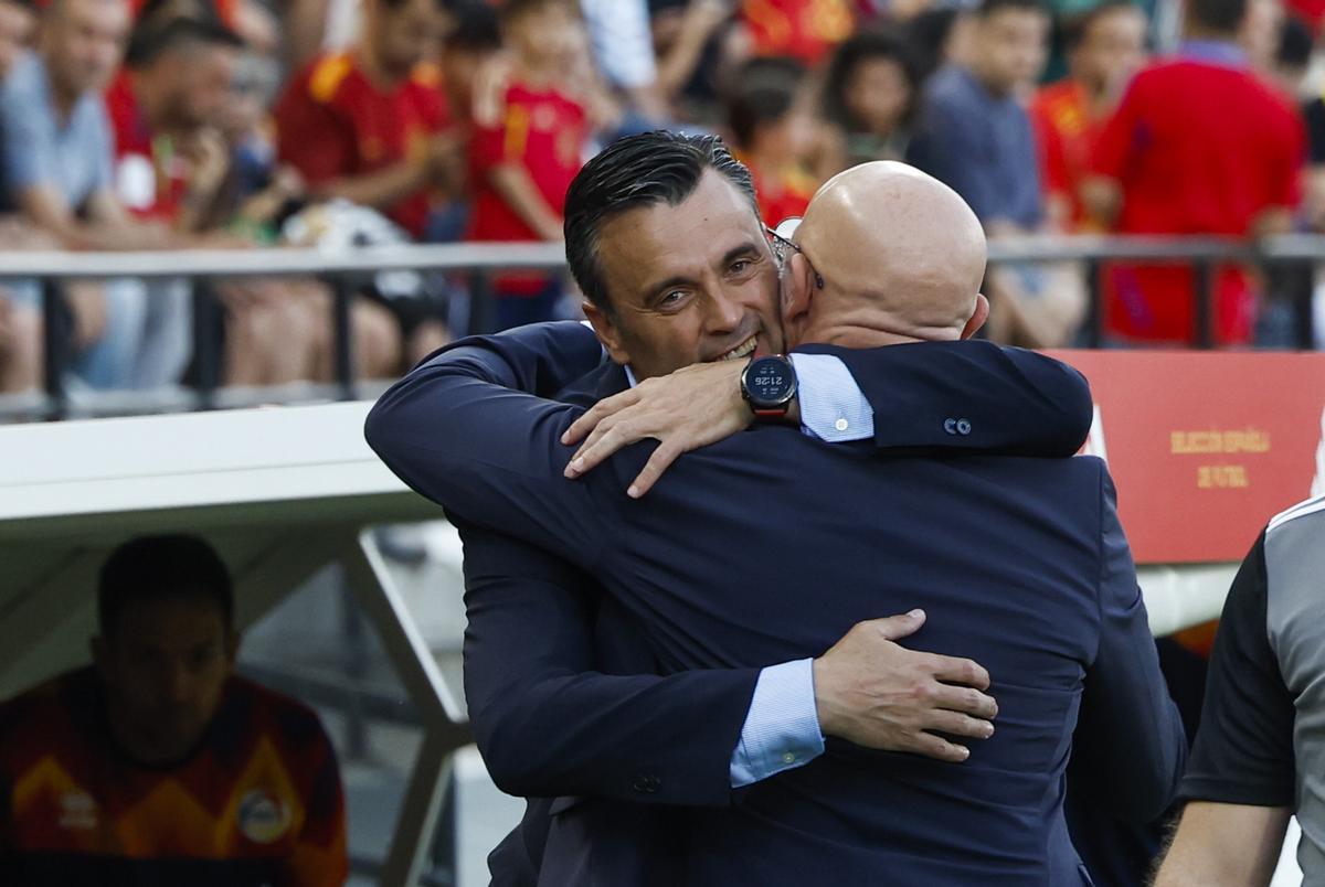 España - Andorra, el amistoso preparatorio para la Eurocopa de Alemania 2024, en imágenes.