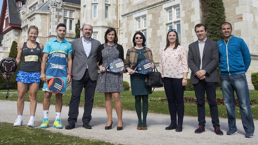 La presentación del evento, en Santander.