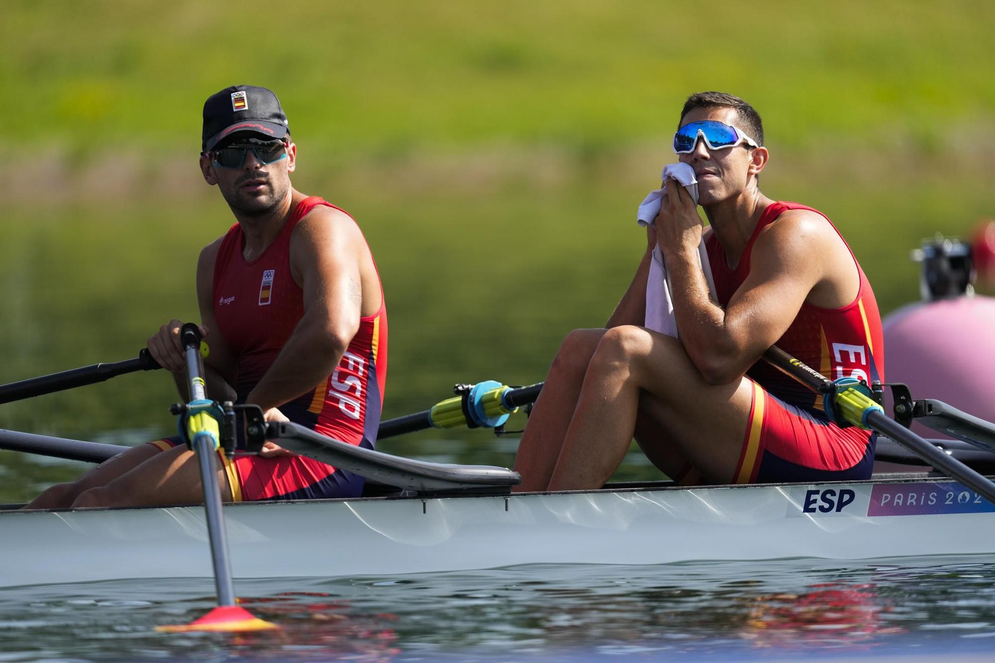 La semifinal olímpica de doble scull con Rodrigo Conde y Aleix García