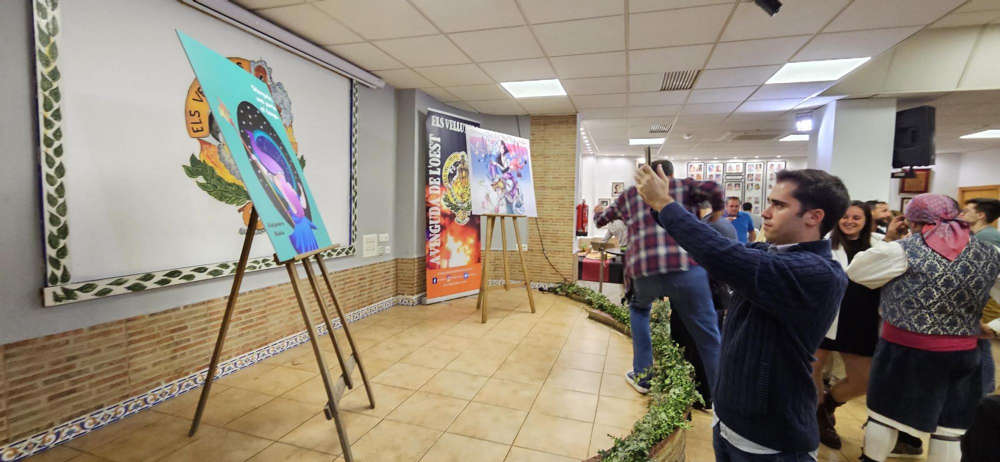 Presentación de los bocetos de la falla Avenida del Oeste