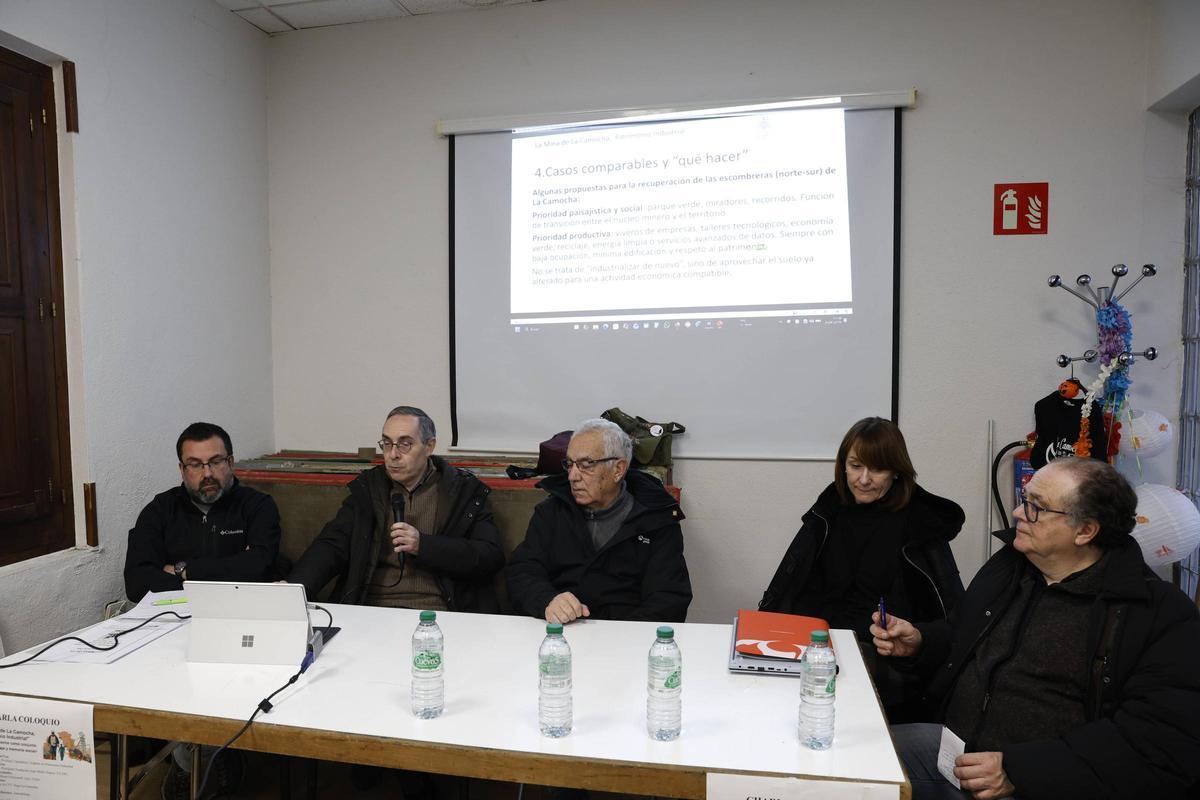 La jornada sobre el futuro de la Mina La Camocha, en imágenes