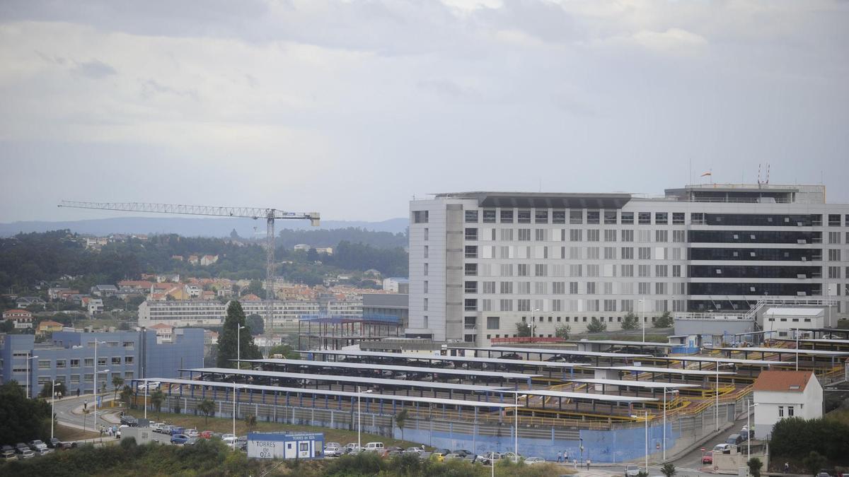 Imagen de archivo del parking del Chuac