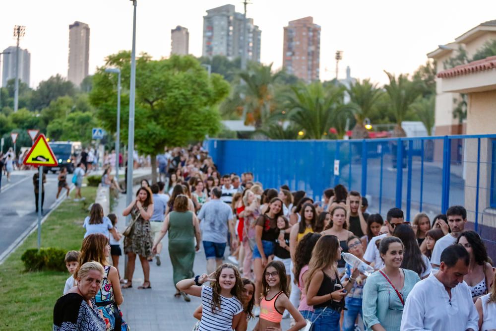 Las mejores imágenes del concierto de OT en Benidorm