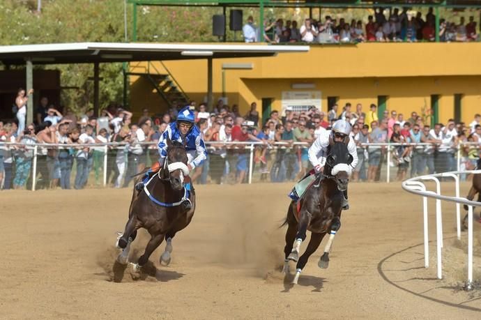 27-07-2019 SANTA LUCIA DE TIRAJANA. Primeras carreras de caballos en el hipodromo de Santa Lucía, tras cuatro años cerrado  | 27/07/2019 | Fotógrafo: Andrés Cruz