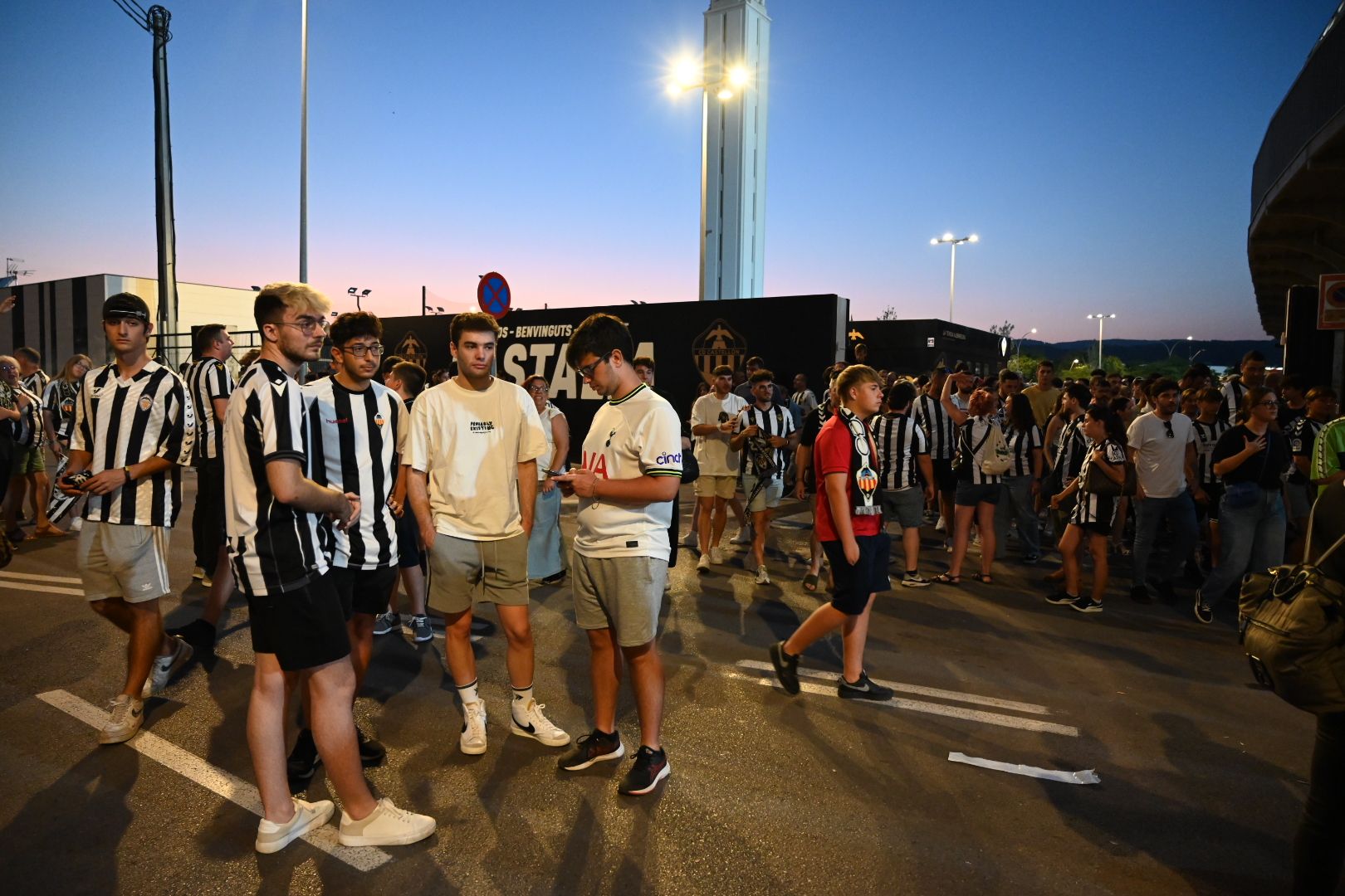 Así ha vivido la afición albinegra el partido Alcorcón-Castellón