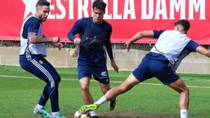 El Nàstic en su último entreno