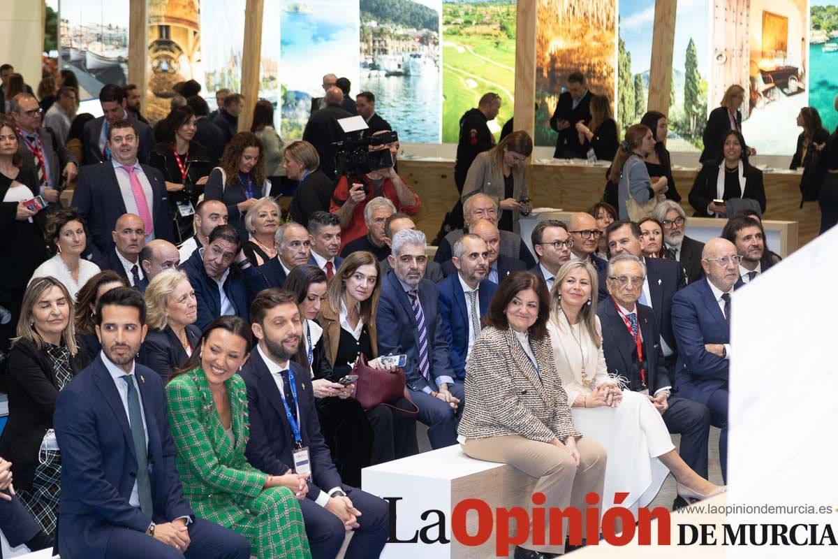 Así ha sido el primer día en el stand de la Región de Murcia en la Feria de Fitur